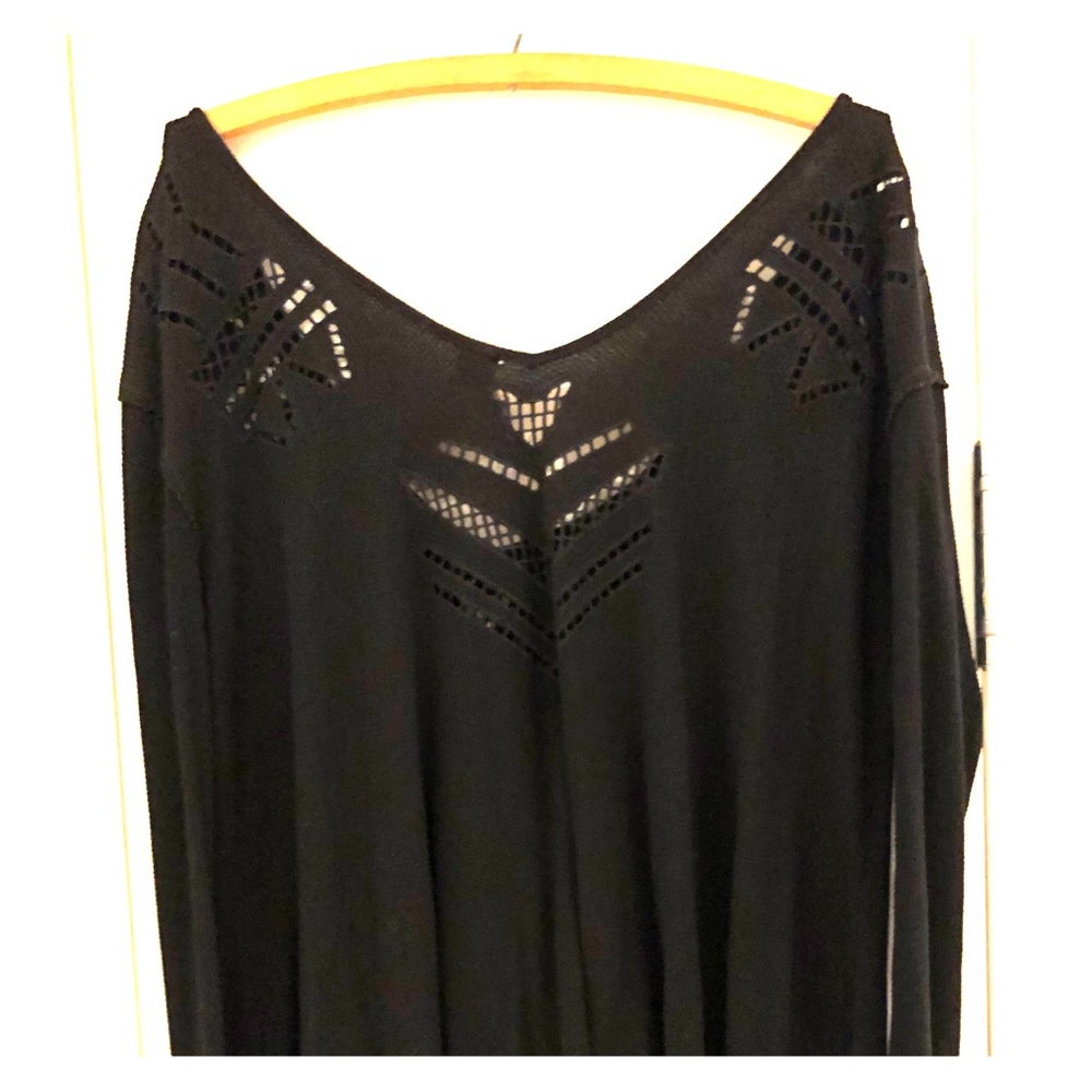 Free people oversized cut out top